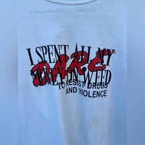 VTG D.A.R.E Spoof T-shirt sz 2XL